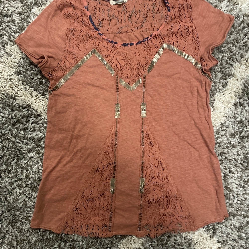 Gimmicks by BKE tops (XS) - tan